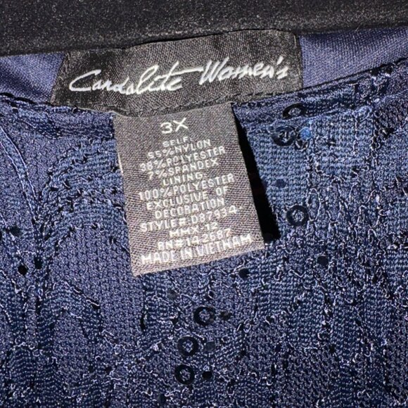 Candalite women's cocktail dress - Picture 3 of 4